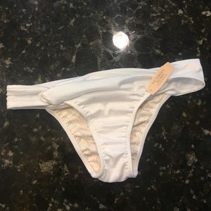 Victoria’s Secret white bikini bottoms